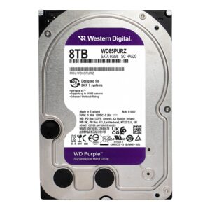 Disco Duro Western Digital Wd Purple Surveillance De 3,5" Y 8 Tb Sata 3 5640 Rpm - Wd85purz - Imagen 3