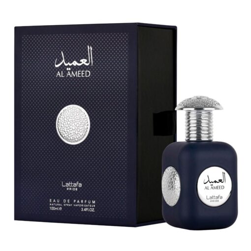 Lattafa Pride Al Ameed Silver Eau De Parfum Para Hombre 100 Ml