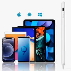 Lápiz Capacitivo Yookie Ye12 Para Ipad Y Tableta - Blanco - Imagen 3
