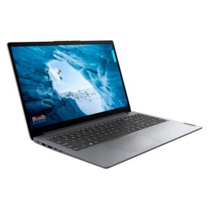 Notebook Lenovo Ideapad 1 82r400dtus De 15,6" Con Amd Ryzen 7 5700u, Ssd De 512 Gb Y 16 Gb De Ram, Color Gris - Imagen 2