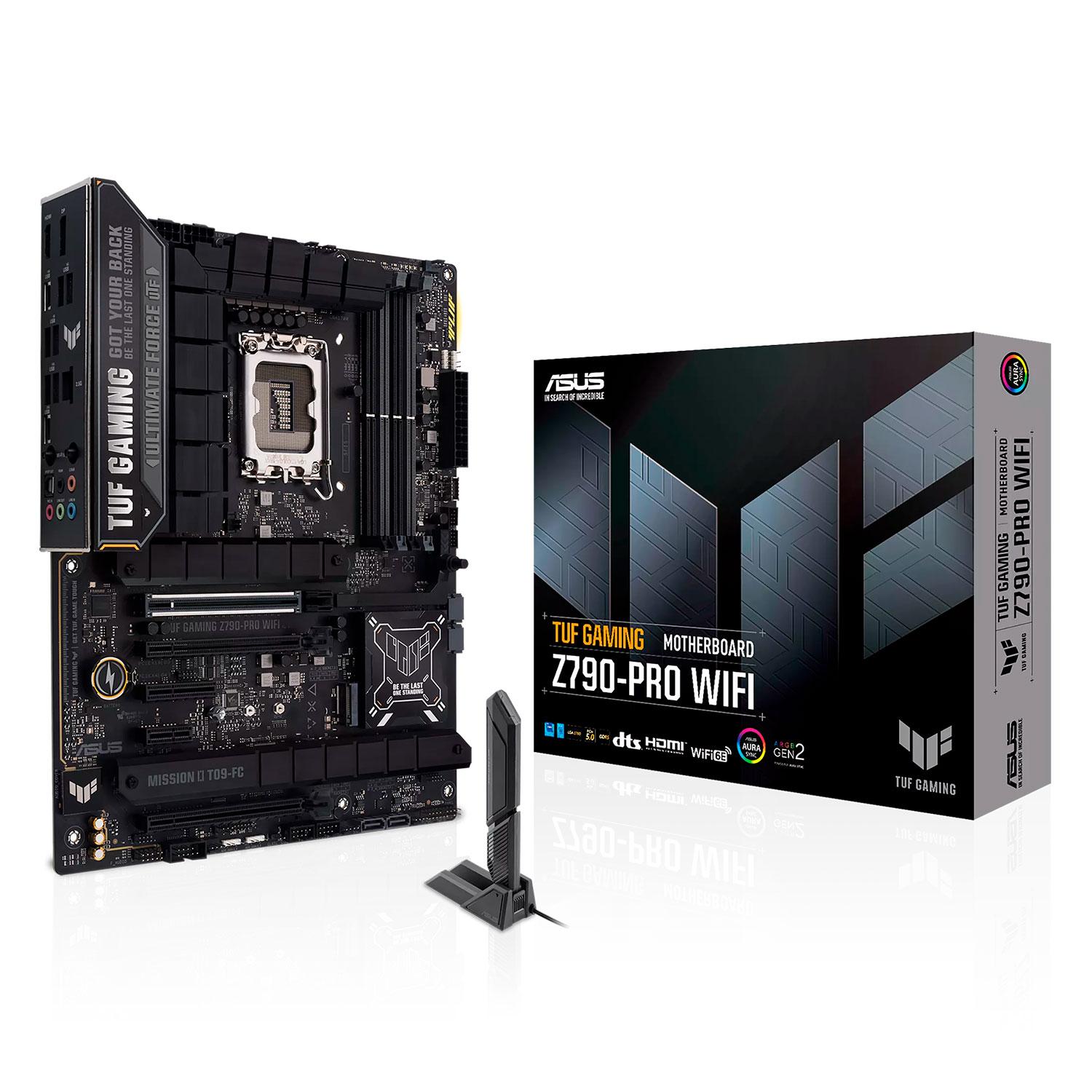 Asus Tuf Gaming Z790 Pro Wi-fi Con Zocal Lga 1700, Chipset Intel Z790 Ddr5 Atx