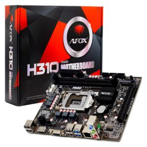 Placa Madre Afox Ih310c-ma6-v4 Ddr4 Socket 1151 Chipset H310 Micro Atx