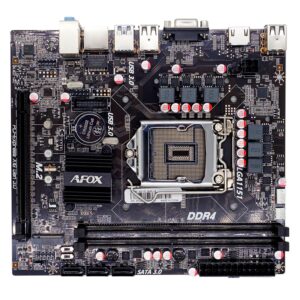 Placa Madre Afox Ih310c-ma6-v4 Ddr4 Socket 1151 Chipset H310 Micro Atx - Imagen 2
