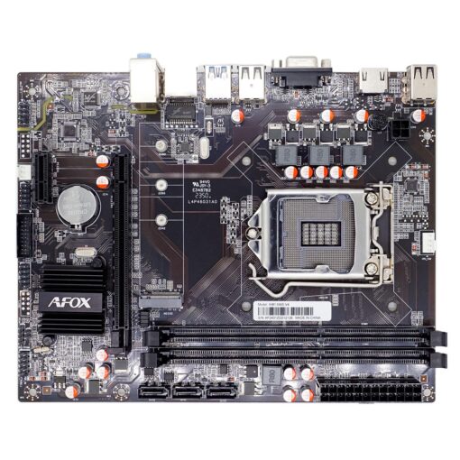 Alternative view of Placa Madre Afox Ih81-ma5-v4 Con Zócalo Lga 1150, Chipset Intel H81, Ddr3, Micro Atx