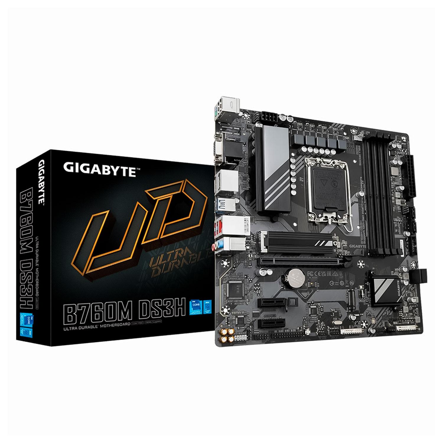Gigababyte B760m Ds3h Ddr5 Socket Lga 1700 Chipset Intel B760 Express Micro Atx