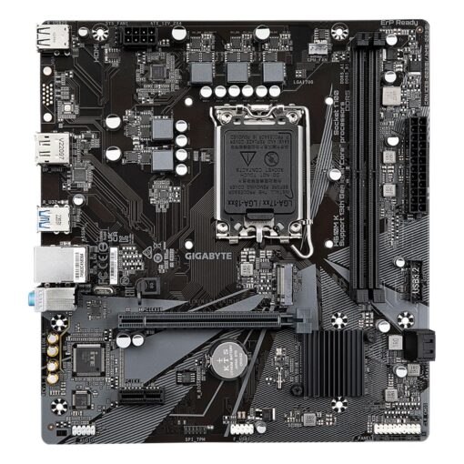 Alternative view of Gigababyte H610m K Ddr4 Socket Lga 1700 Chipset Intel H610 Express Micro Atx