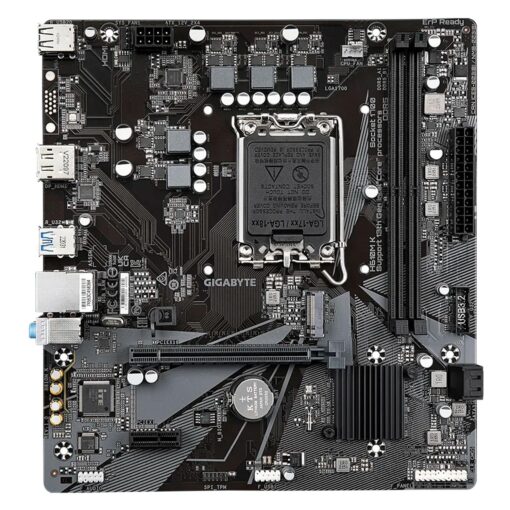 Alternative view of Gigababyte H610m K Ddr5 Socket Lga 1700 Chipset Intel H610 Express Micro Atx