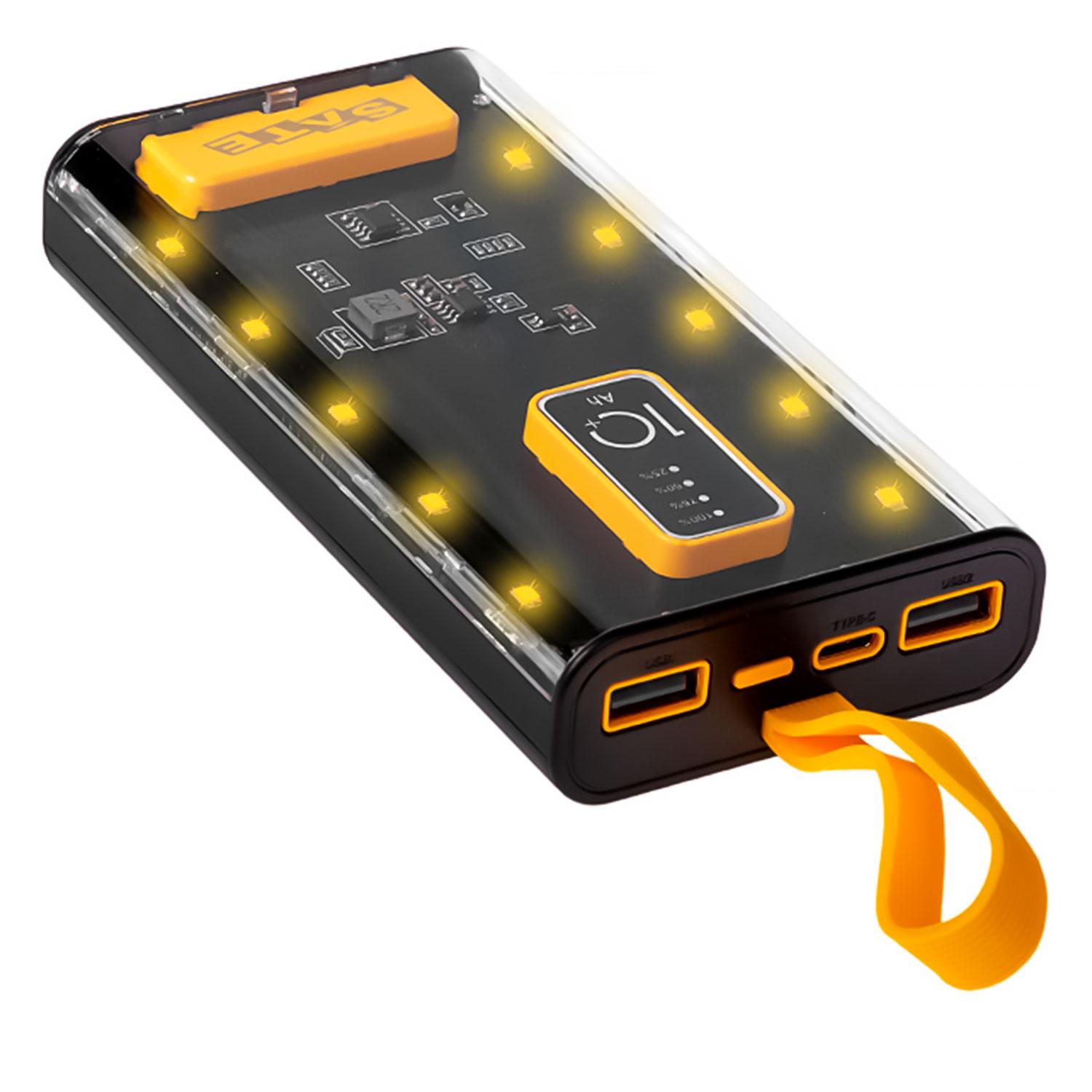Alternative view of Cargador Portable Satélite A-pb410004 10000mah - Negro