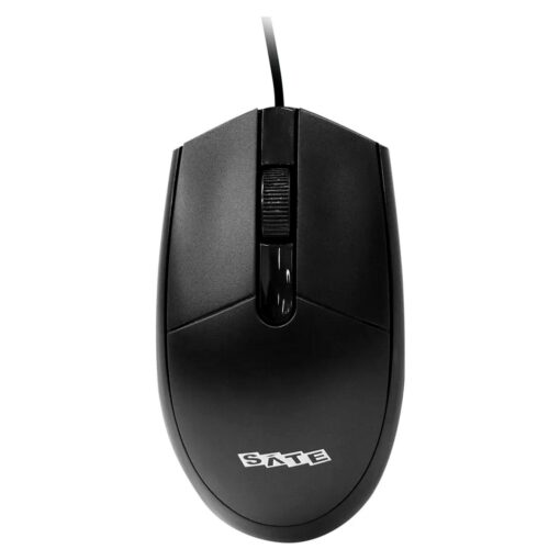 Mouse Usb Satellite A-37 De 1000 Dpi, Color Negro