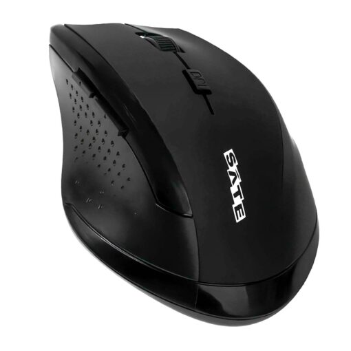 Mouse Inalámbrico Satélite A-43g 1600 Dpi, Color Negro