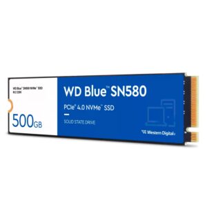 Unidad De Estado Sólido Western Digital Blue Sn580 Nvme Gen4 M.2 De 500 Gb - Wds500g3b0e - Imagen 3