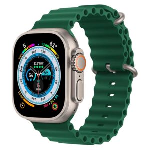 Smartwatch X8 Ultra+ Caja De Titán 49 Mm Nfc - Verde