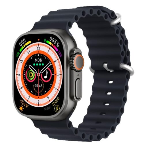 Smartwatch X8 Ultra+ Con Caja De Titanio De 49 Mm Y Nfc, Color Negro