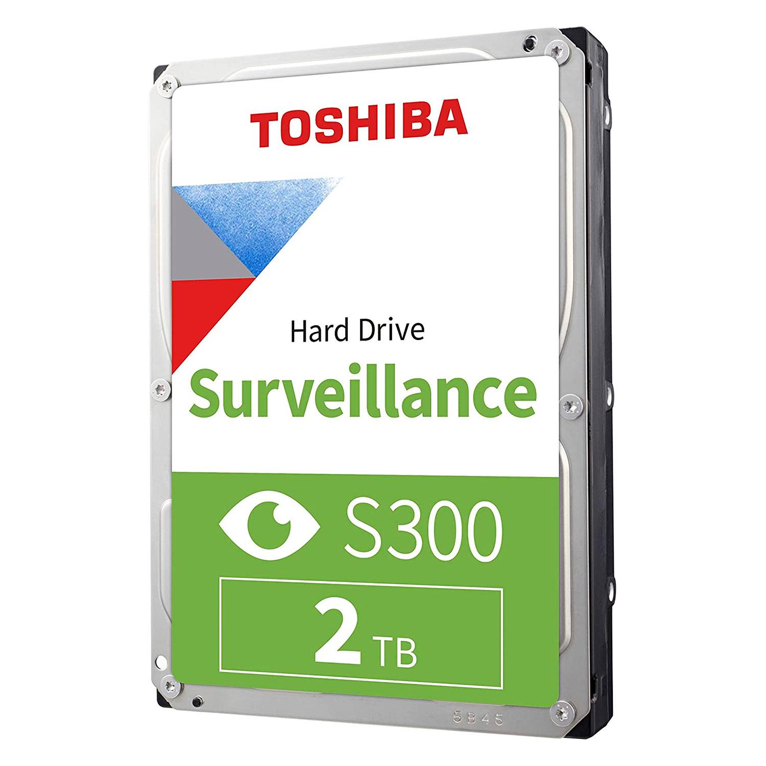 Disco Duro De Vigilancia Toshiba Hd 2tb S300 De 3,5" Sata 3 5400 Rpm - Hdwt720uzsva