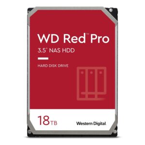 Disco Duro Western Digital Wd Red Pro Nas De 3,5" Y 18 Tb Sata 3 7200prm - Wd181kfgx