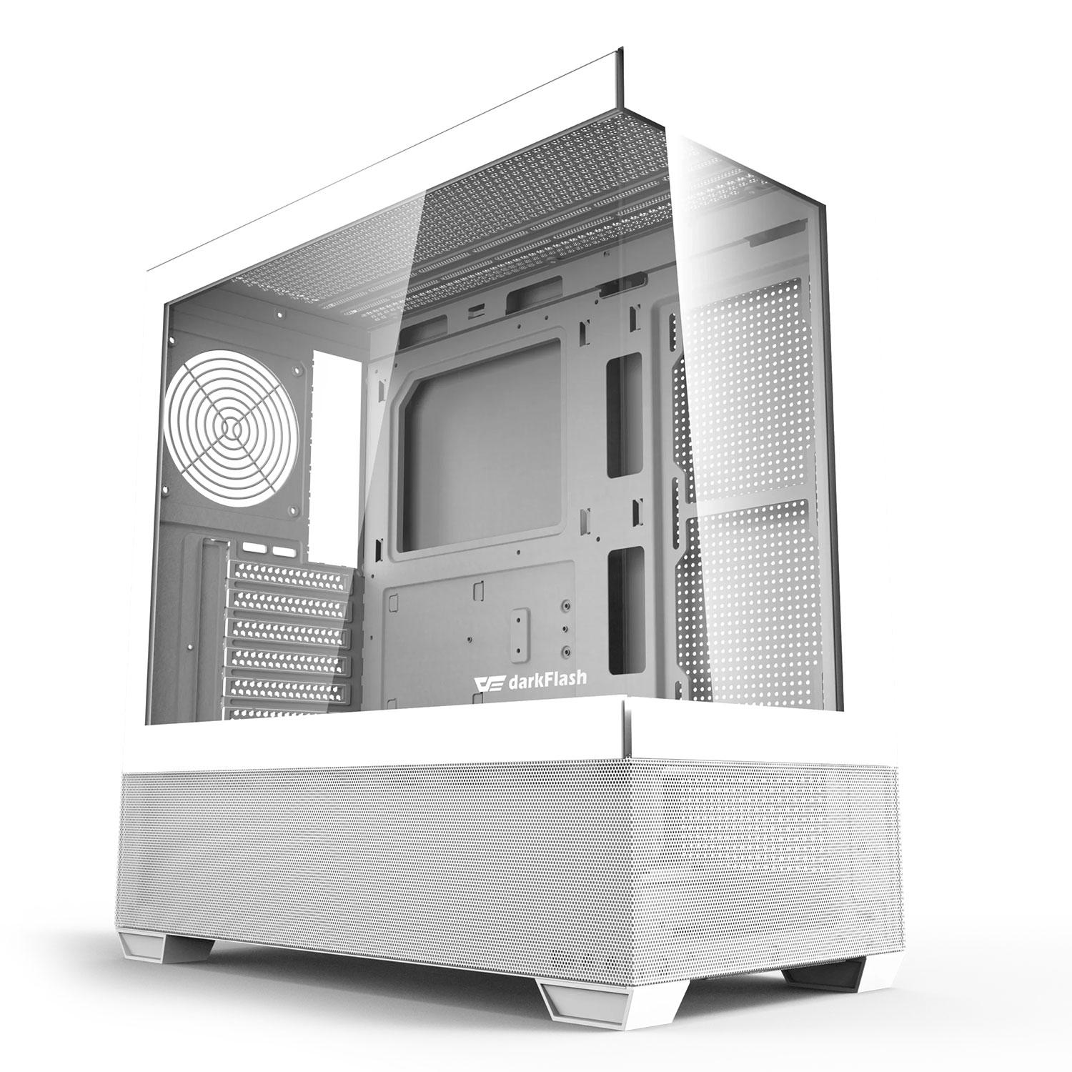 Aigo Darkflash Ds900 Air Mid Tower, Color Blanco