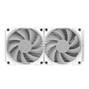 Water Cooler Con Procesador Aigo Darkflash Radiant Dcs 240 Rgb, Color Blanco - Imagen 3