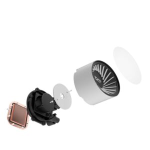 Water Cooler Con Procesador Aigo Darkflash Radiant Dcs 240 Rgb, Color Blanco - Imagen 4