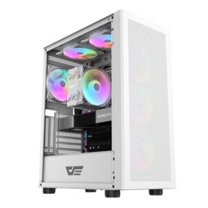 Gabinete De Malla Completa Aigo Darkflash Dlc29, Color Blanco