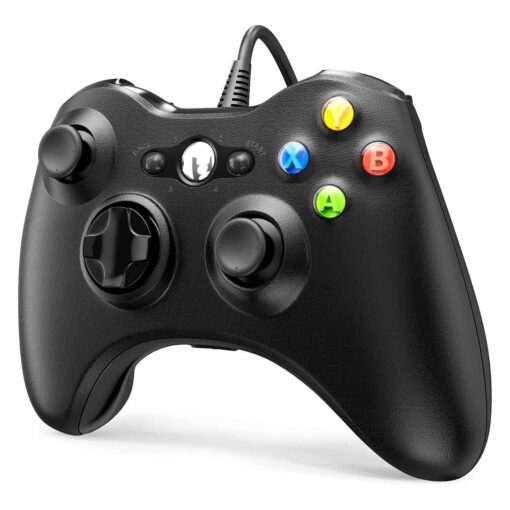 Alternative view of Control Usb 2.0 Para Xbox 360, Color Negro (con Caja)