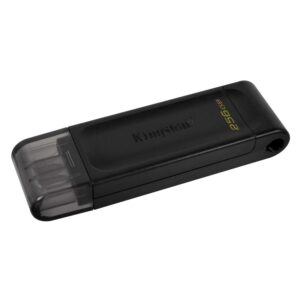 Unidad Flash Usb 3.2 Datatraveler 70 Dt70/256 Gb De Kingston De 256 Gb, Color Negro - Imagen 2