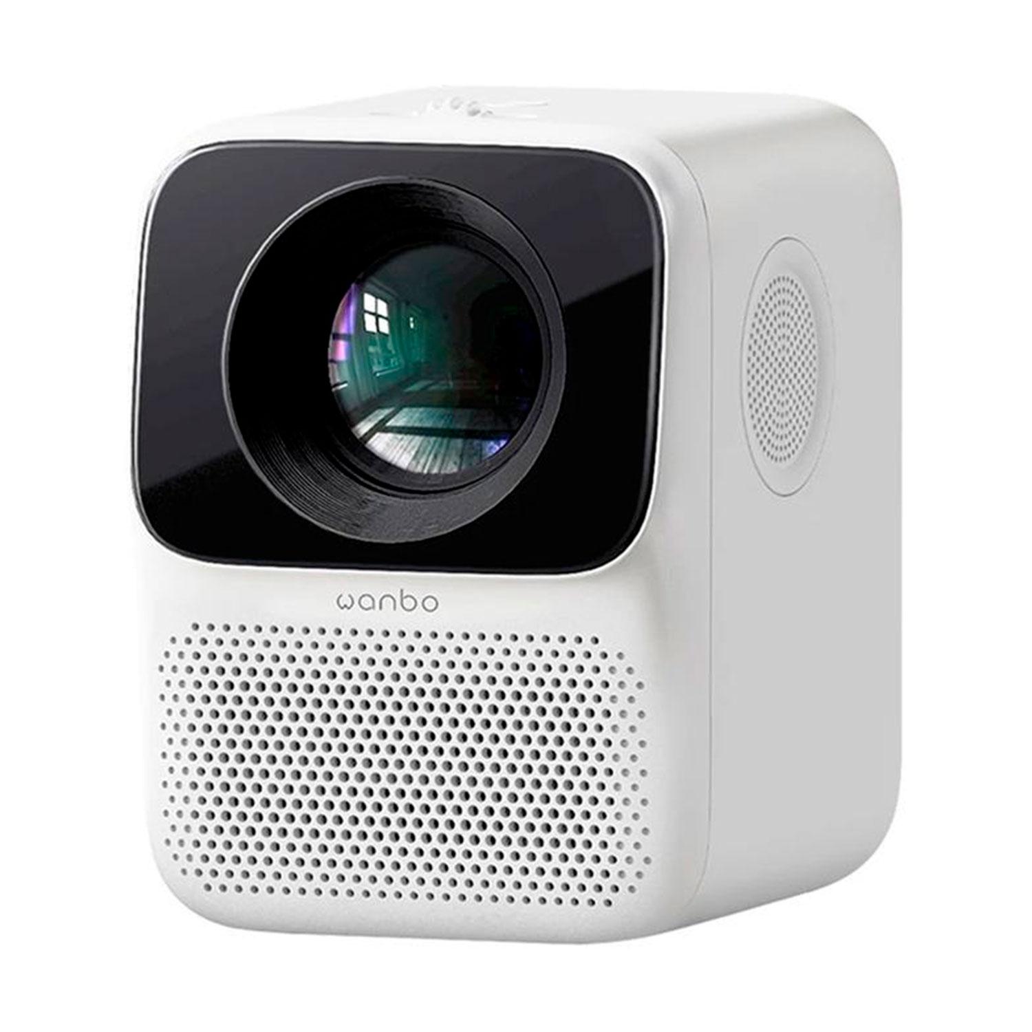 Proyector Portátil Inteligente Wanbo T2 Max Full Hd De 450 Lúmenes, Color Blanco