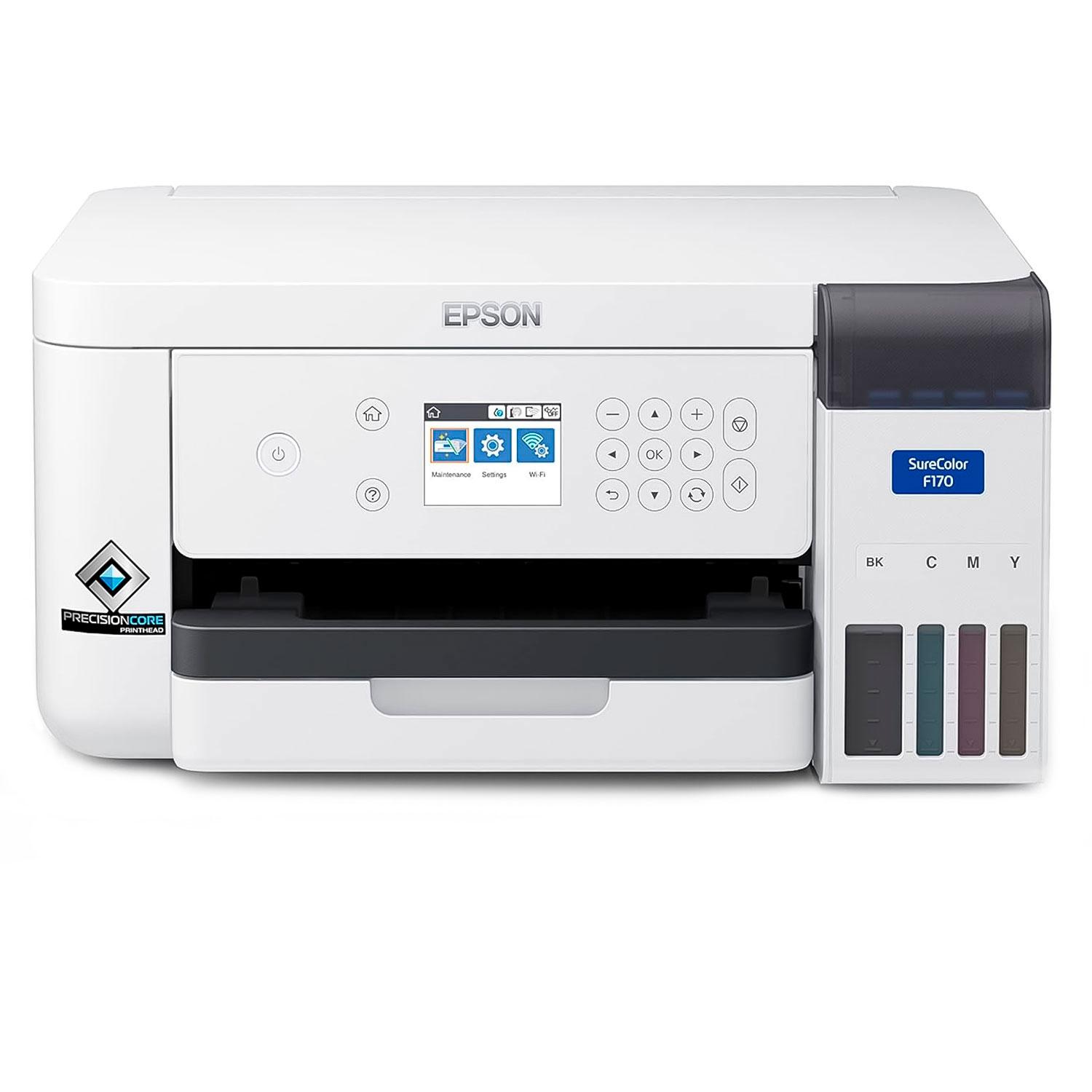 Impresora De Sublimación Epson Surecolor F170 Wi-fi Bivolt - Blanca