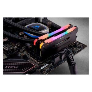 Memoria Ram Corsair Vengeance Pro Rgb De 32 Gb (2 X 16 Gb) Ddr4 De 3000 Mhz - Cmw32gx4m2d3000c16 - Imagen 3