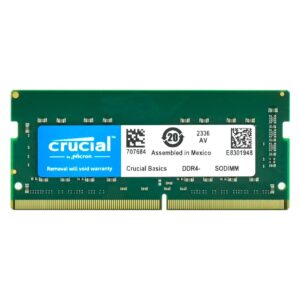 Memoria Ram Crucial Ddr4 De 8 Gb Y 3200 Mhz Para Portátiles: Cb8gs3200