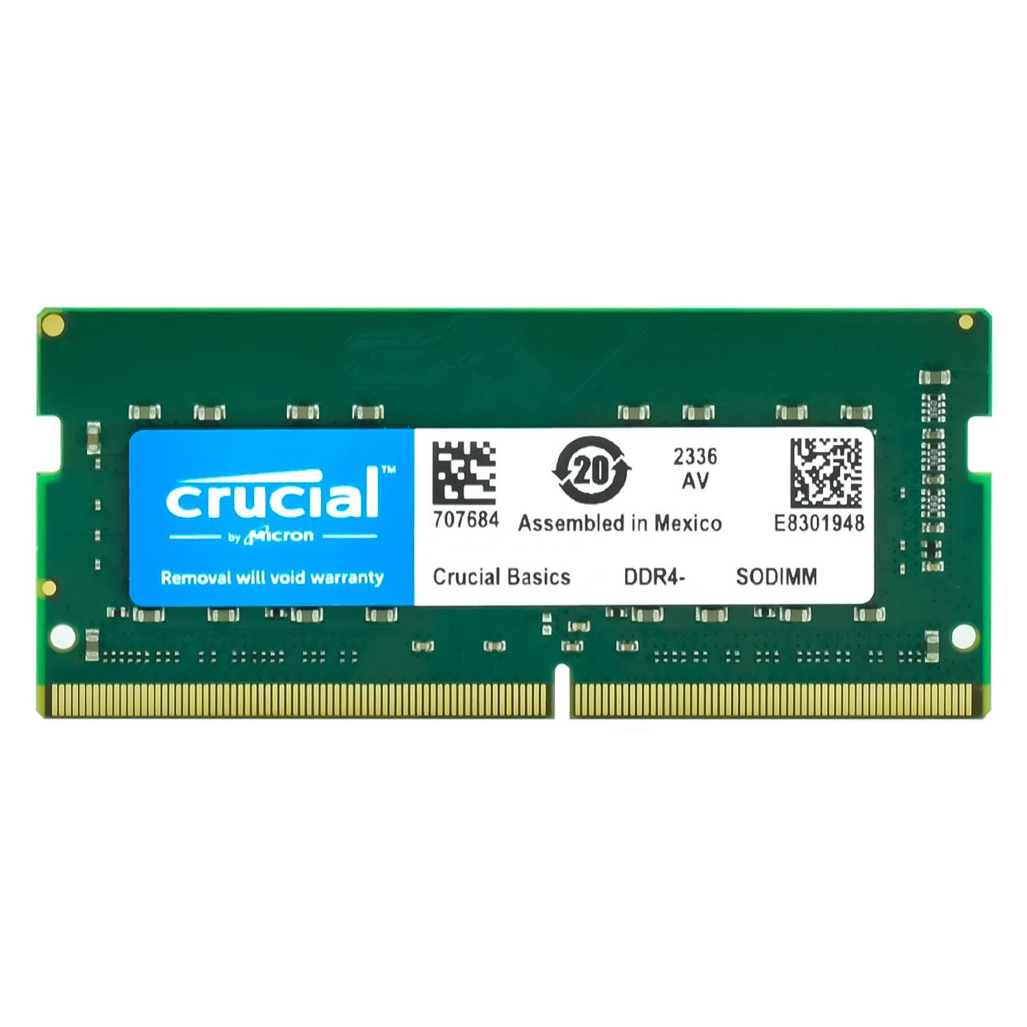 Memoria Ram Crucial Ddr4 De 8 Gb Y 3200 Mhz Para Portátiles: Cb8gs3200