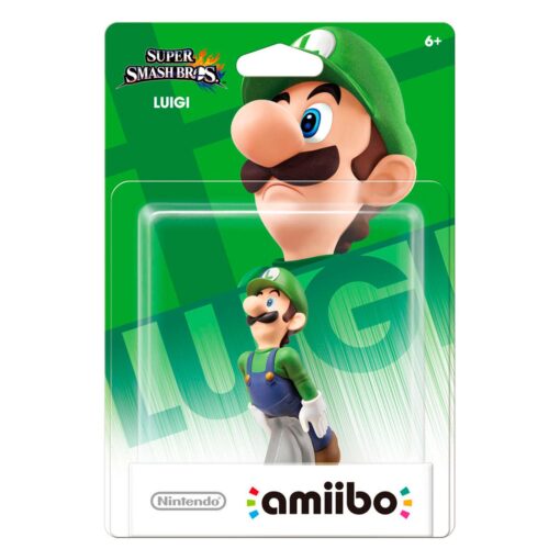 Alternative view of Figura Amiibo De Luigi De Nintendo: Nvl-c-aaan