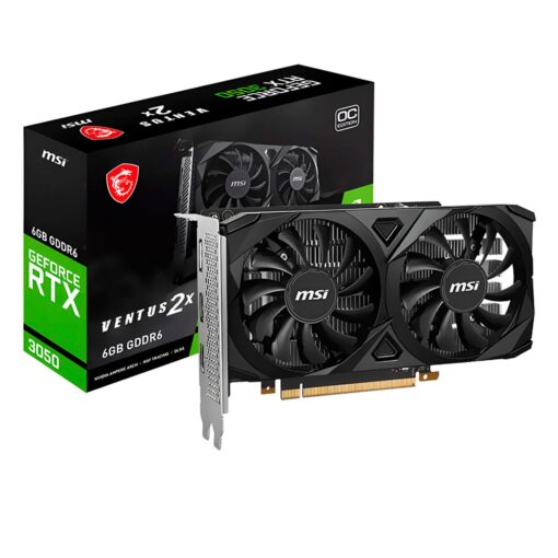 Tarjeta De Video Msi Ventus 2x Oc Nvidia Geforce Rtx 3050 6 Gb Gddr6 - 912-v812-016