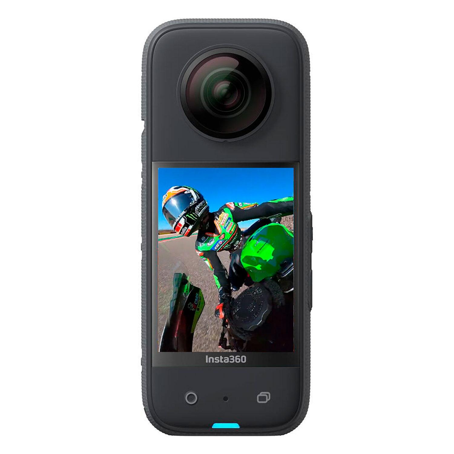 Cámara De Acción Insta360 X3 Cinsaaq/b 72 Mp Con Wi-fi, Color Negro
