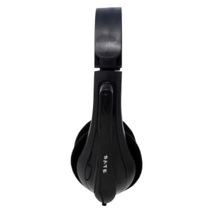Auriculares Con Micrófono De 3,5 Mm Satellite Ae-219, Color Negro - Imagen 2