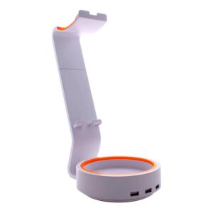 Soporte Para Auriculares Usb-c Power Stand Sp2 De Cable Guys, Color Blanco - Imagen 4