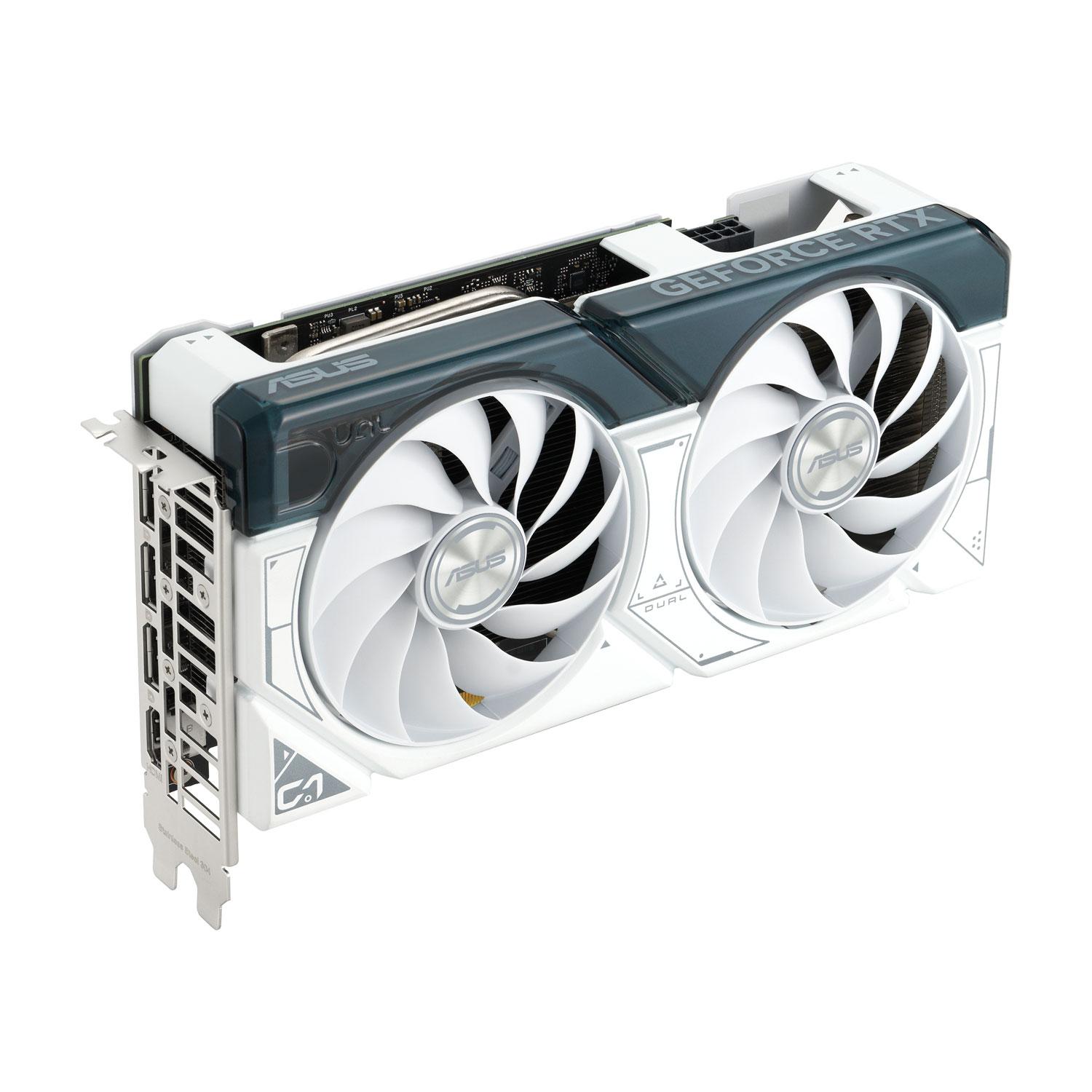 Alternative view of Tarjeta De Video Asus Dual Oc Edition Nvidia Geforce Rtx 4060ti White 8gb Gddr6 - 90yv0j42-m0na00