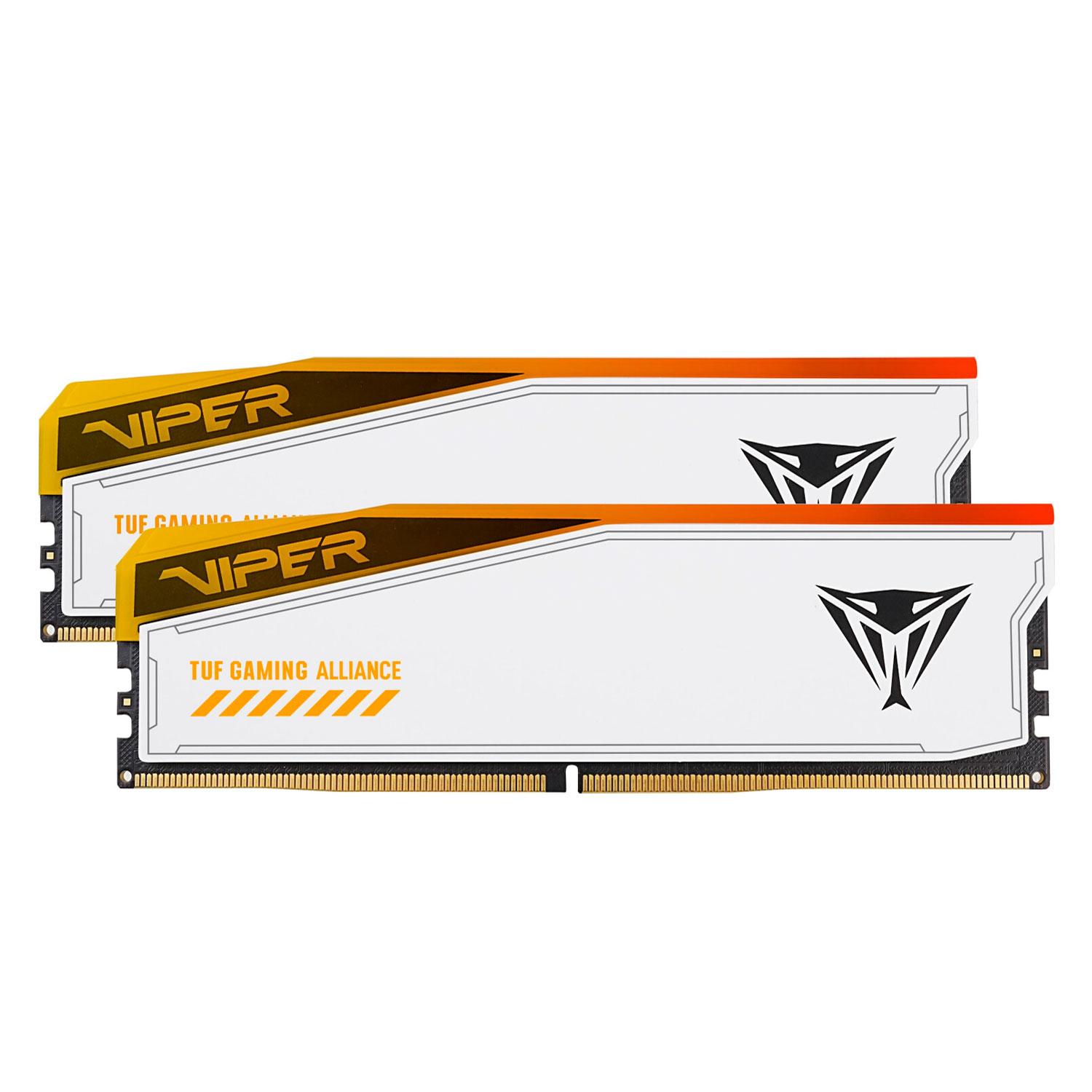 Memoria Ram Patriot Viper Elite 5 Tuf Rgb De 32 Gb (2 X 16 Gb) Ddr5 De 6000 Mhz Pver532g60c36kt