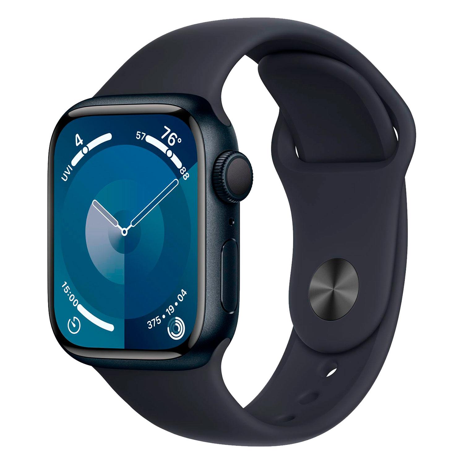 Apple Watch Series 9 Mr8w3lw/a Caja De Aluminio 41 Mm Midnight - Midnight Sport