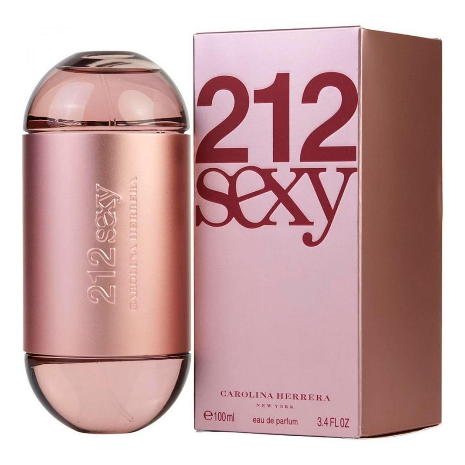 Carolina Herrera 212 Sexy Eau De Parfum Para Mujer 100 Ml