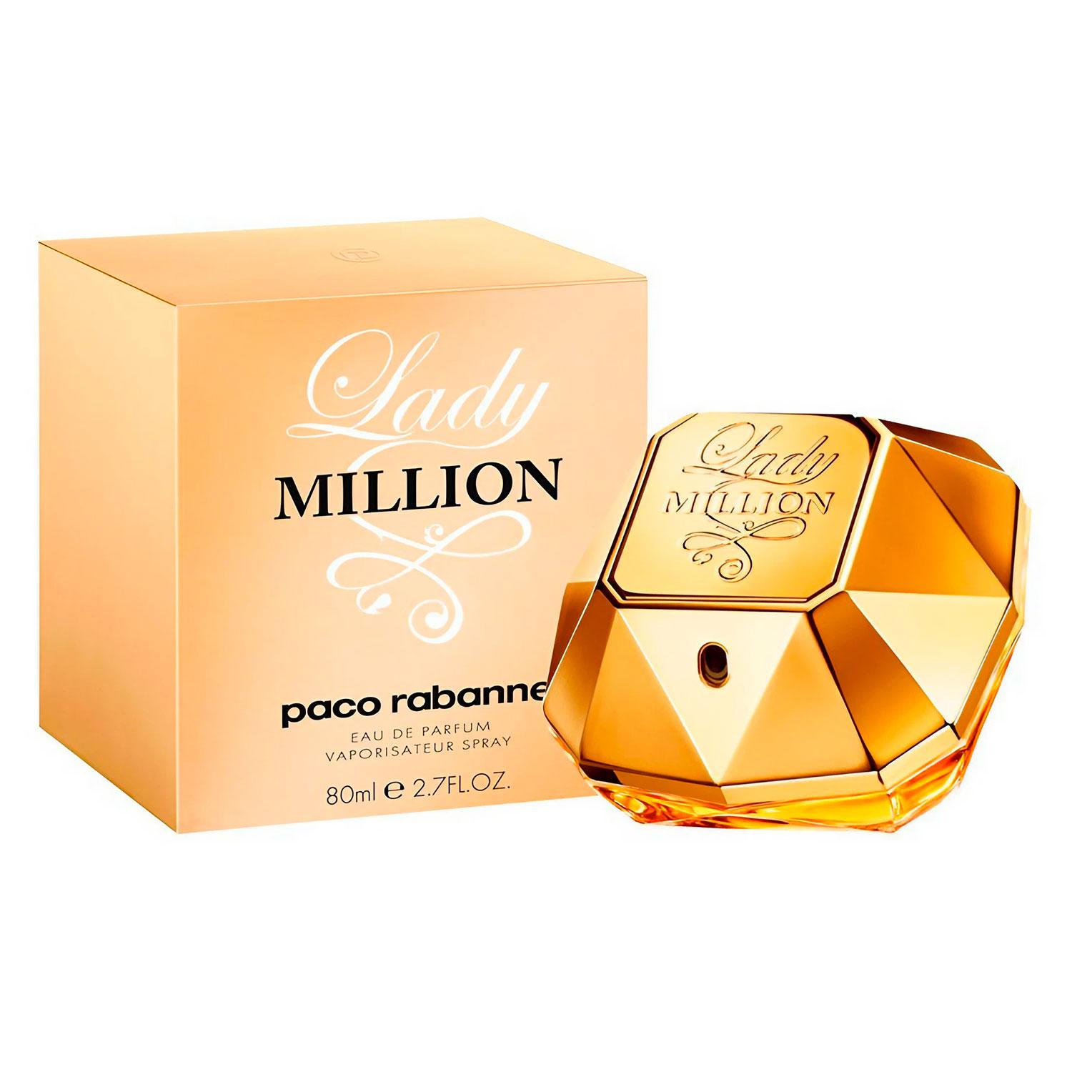 Paco Rabanne Lady Million Eau De Parfum Para Mujer 80 Ml