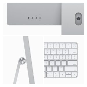 Apple Imac Mqrj3ll/a M3 8 Gb 256 Gb Ssd Pantalla De 24" 4.5k - Plata - Imagen 4
