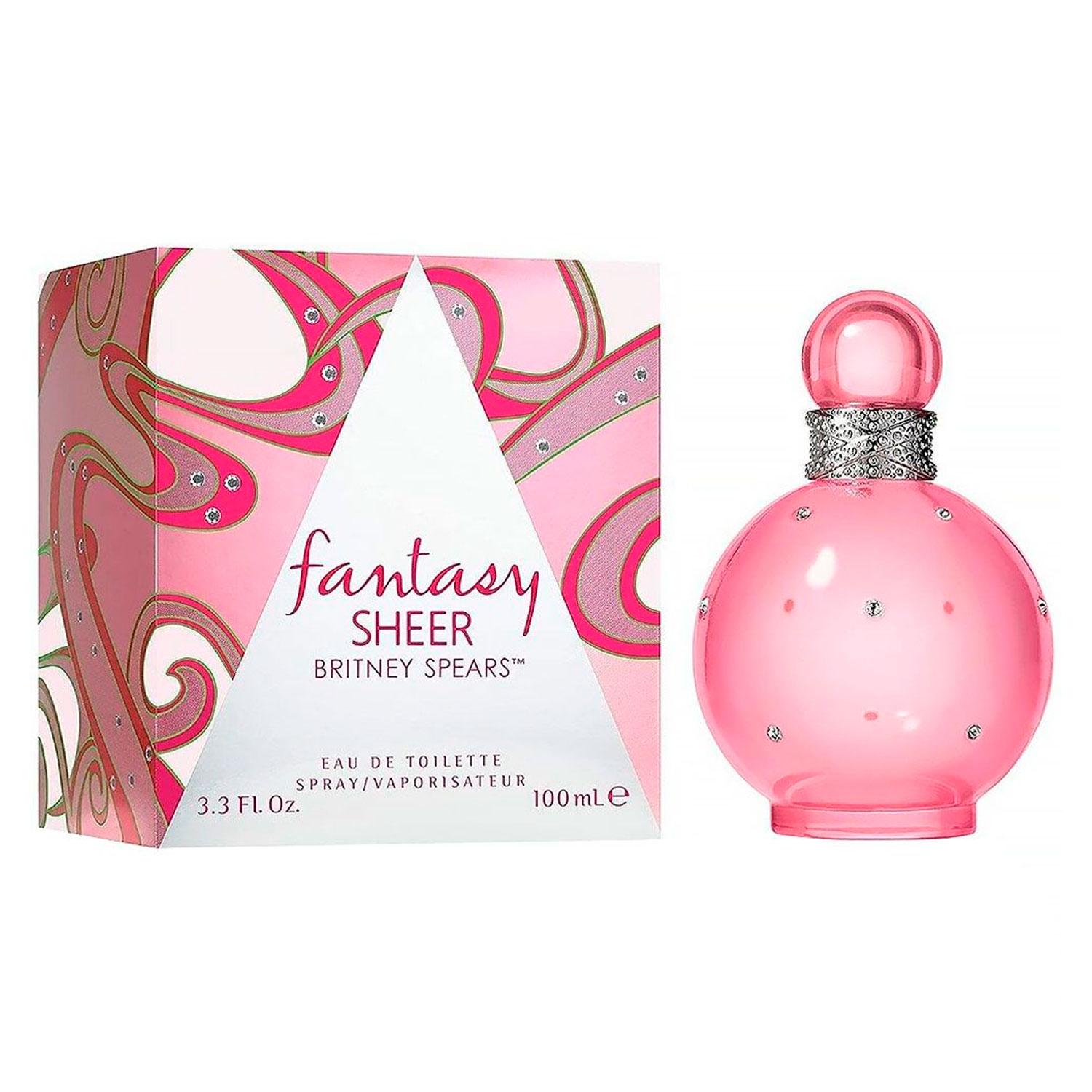 Eau De Toilette Fantasy Sheer De Britney Spears Para Mujer, 100 Ml
