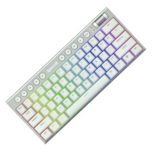 Teclado Para Juegos Con Cable Redragon K632w-rgb Horus Mini - Blanco - Imagen 4