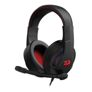Auriculares Para Juegos Redragon Cronus H211 Rgb P2 De 3,5 Mm, Color Negro