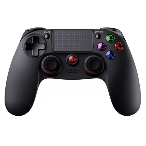 Control Inalámbrico Redragon G818 Juno Para Ps4 Y Pc, Color Negro