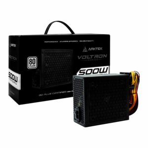 Fuente Arktek Voltron Ak-atx500w Atx 500w 220v - Negro - Imagen 3