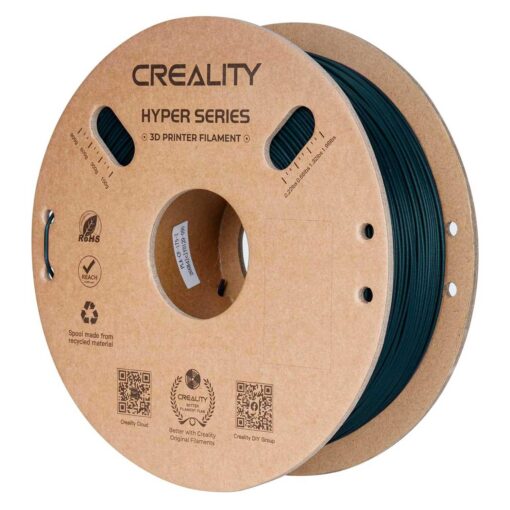 Filación Cf-pla Creality 1 Kg 1,75 Mm Para Impresoras 3d - Verde Oscuro