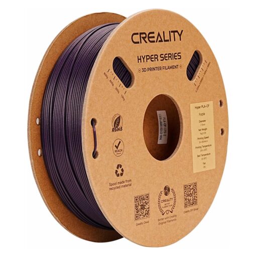 Filamento Creality Cr-pla 1kg 1,75 Mm Para Impresora 3d - Púrpura