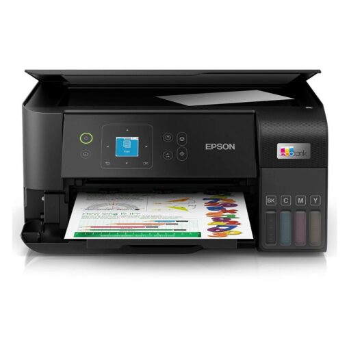 Impresora Multifunción Epson Ecotank L3560 Bivolt 3 En 1 Con Wi-fi - Color Negro