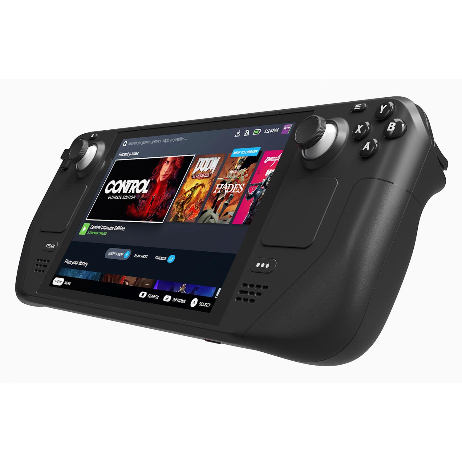 Alternative view of Consola Portátil Valve Steam Deck De 64 Gb, 16 Gb De Ram, Pantalla De 7", Color Negro (cargador De 3 Pines)
